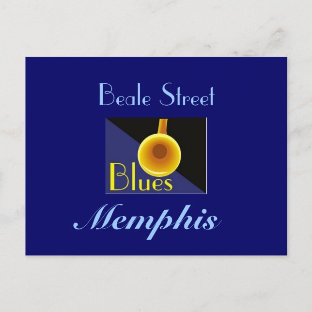 Memphis Tennessee Postcard (Front)