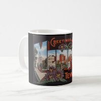 Memphis Tennessee Postcard Greeting Mug