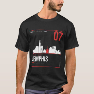 Memphis Tennessee Skyline ShiftTape Vol 07 T-Shirt