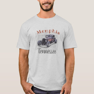 "Memphis Tennessee" Vintage Hotrod T-Shirt