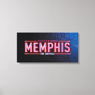 MEMPHIS - The Musical Logo Canvas Print