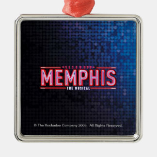 MEMPHIS - The Musical Logo Metal Tree Decoration