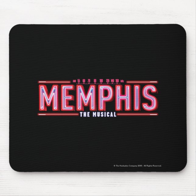 MEMPHIS - The Musical Logo Mouse Mat (Front)