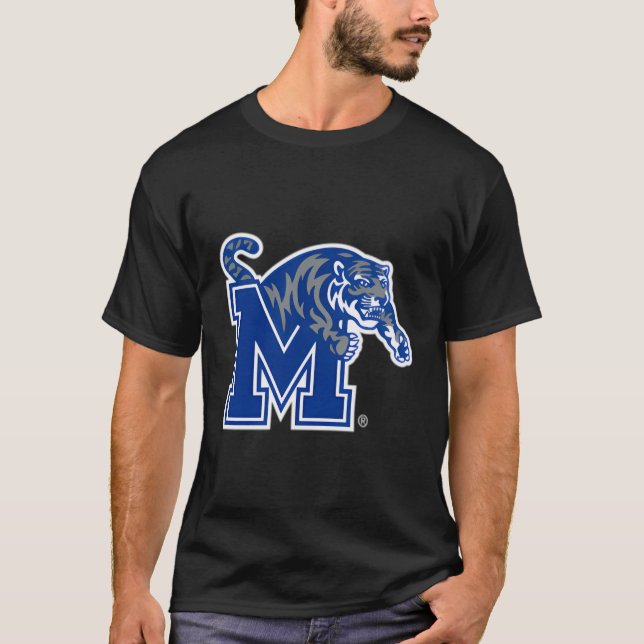 Memphis Tigers Left Chest Icon T-Shirt (Front)