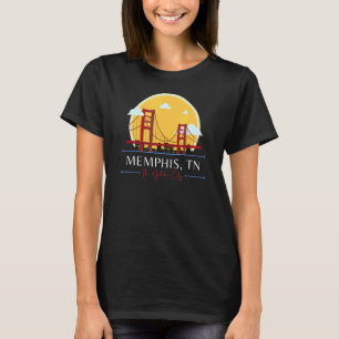 Memphis TN Golden Gate Bridge Bad Geography Stupid T-Shirt