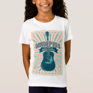 Memphis, TN: Guitar Series Rock-N-Roll T-Shirt