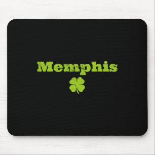 Memphis Tn Irish Pride Shamrock Image St Patricks  Mouse Mat