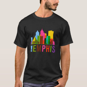 Memphis Watercolor City Art State Resident Painter T-Shirt