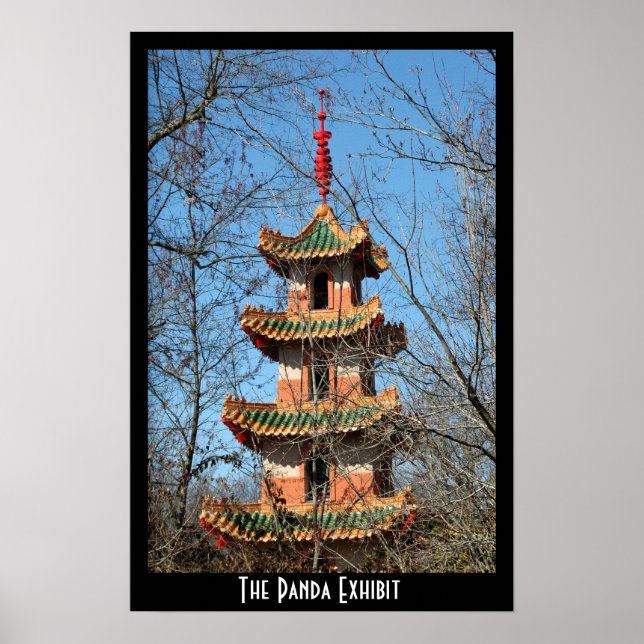 Memphis Zoo Pandas Poster (Front)