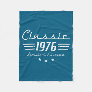 Men 50 Old Vintage Classic Car Fleece Blanket