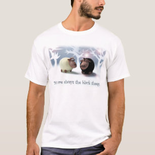 Men are always the black sheeps Funny T-Shirt