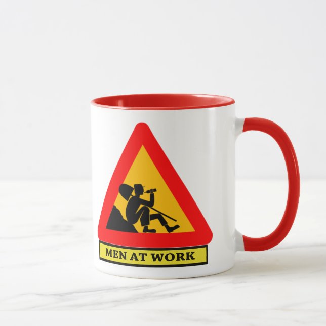 Men at work Mug (Right)