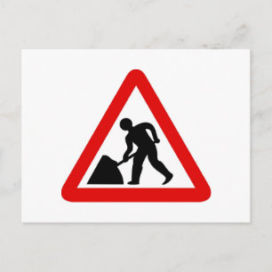 Men at Work Postcard