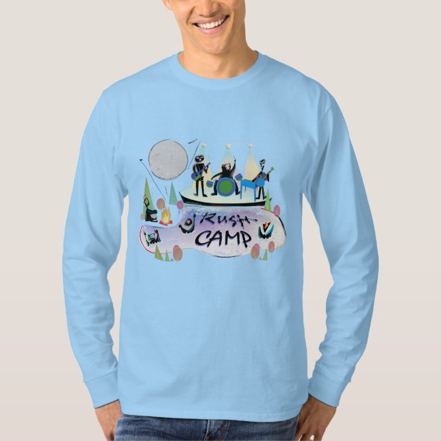 Men Basic Long Sleeve T-Shirt Viv Lt Blue RushCamp (Front)