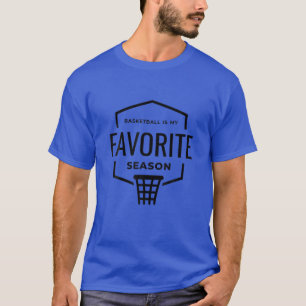 Men Basketball Is My Favourite Season Gym Excercis T-Shirt
