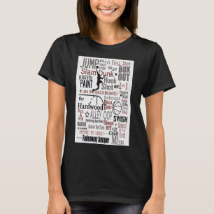 Men Basketball Player - Basketball Jump Ball Shot T-Shirt