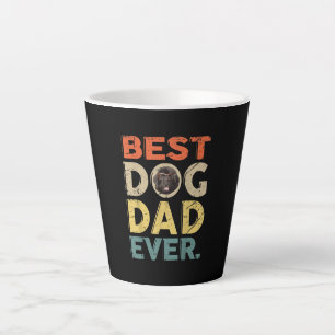 Men best dog dad ever   farther day gifts latte mug
