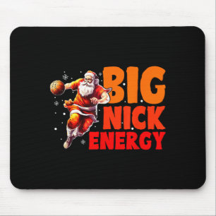 Men Boys Big Nick Energy Christmas Basketball Mouse Mat