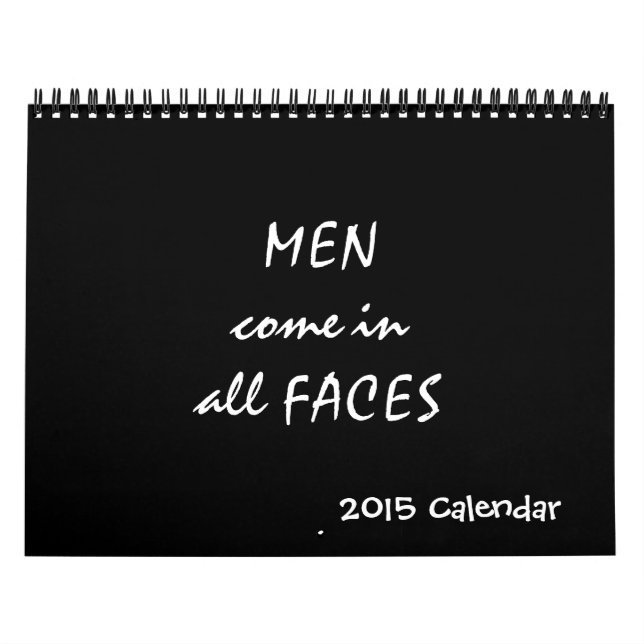 Men Calendar Customise  (Cover)