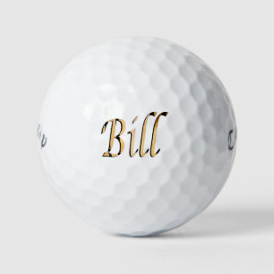 Men Called Bill, Golf Balls