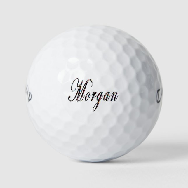 Men Called Morgan, Golf Balls (Front)