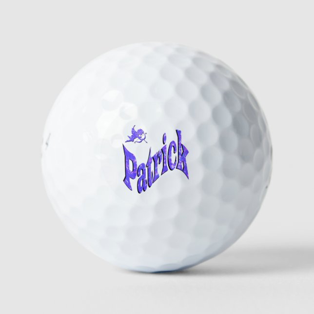 Men Called Patrick, Golf Balls (Front)