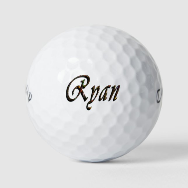 Men Called Ryan, Golf Balls (Front)
