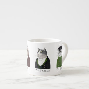 MEN CATS Espresso Cup + Text