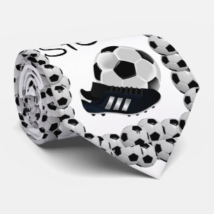 Men Designer Soccer Balls Tie