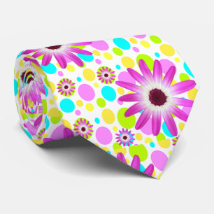 Men Designer Ties Floral