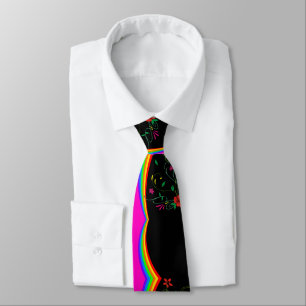 Men Designer Ties Floral