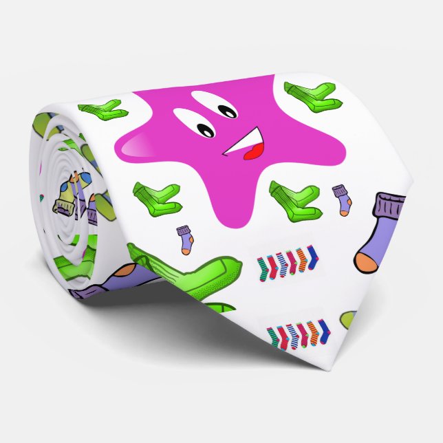 Men Designer Ties Socks (Rolled)