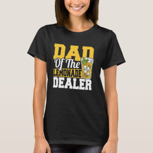 Men Father Lemon Juice Dad Of The Lemonade Stand D T-Shirt