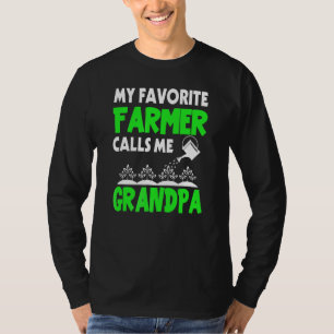 Men Father's Day My Favourite Farmer Calls Me Gran T-Shirt