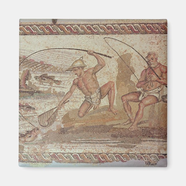 Men fishing on the Nile Magnet (Front)