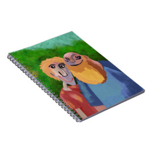 Men Friends, Lovers, Brothers, Pals Selfie Notebook