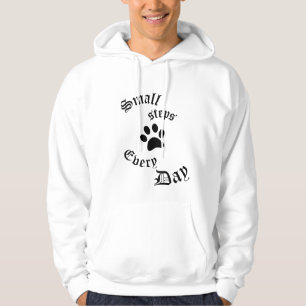 Men Hoodie Small Steps Every Day
