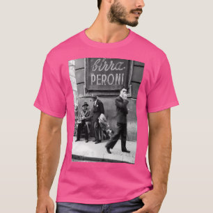 Men In A Street Of Napoli Italy T-Shirt