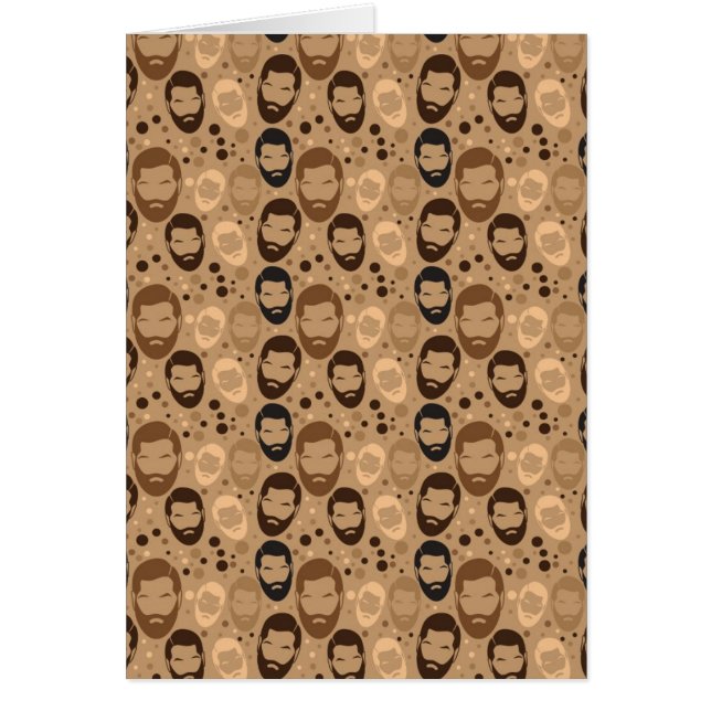 Men in Beards pattern (Front)