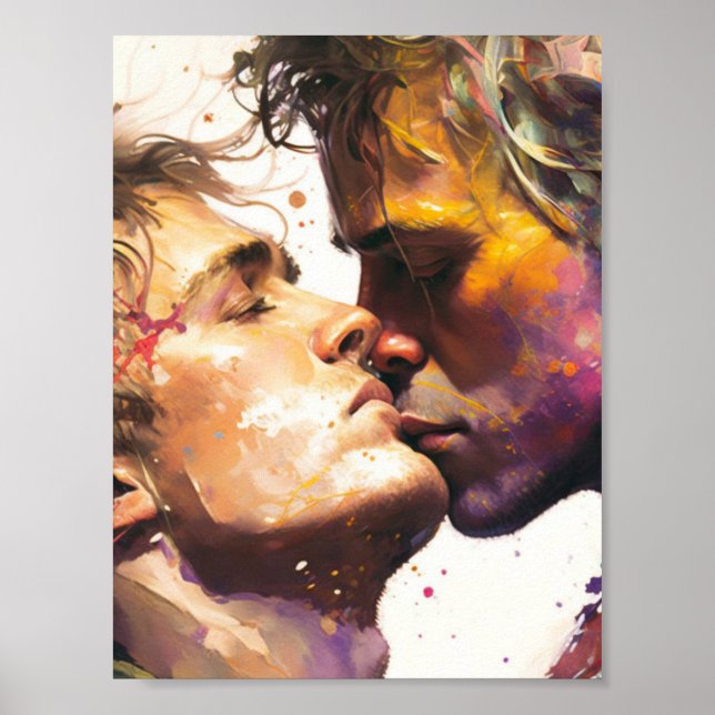 Men in Love Poster (Front)