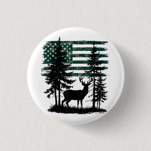 Men Kids Boys Hunting Shirt Deer Hunters Toddler C 3 Cm Round Badge
