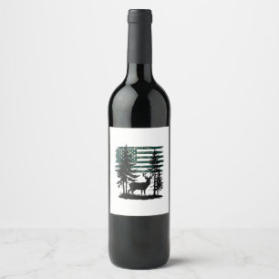 Men Kids Boys Hunting Shirt Deer Hunters Toddler C Wine Label