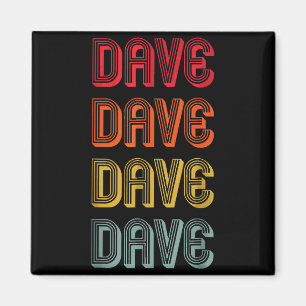 Men Name Dad Boy Husband Christmas Dave Gift Name Magnet