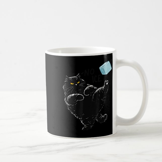 Men No Ice Please Cat Meme Coffee Mug (Right)