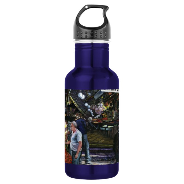 Men of Commerce, Jerusalem 532 Ml Water Bottle (Front)