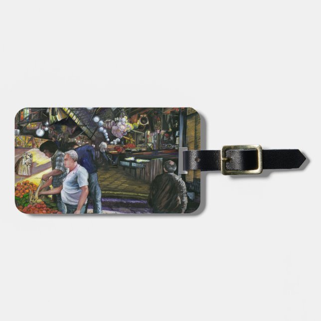 Men of Commerce, Jerusalem Luggage Tag (Front Horizontal)