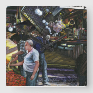 Men of Commerce, Jerusalem Square Wall Clock