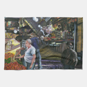 Men of Commerce, Jerusalem Tea Towel