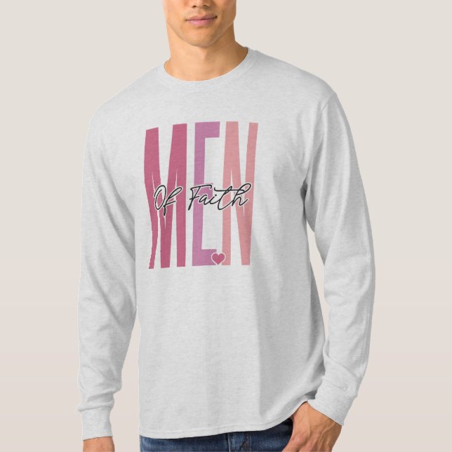 Men Of Faith T-Shirt (Front)