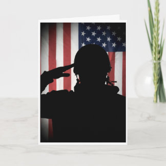 Men of Honour - Salute Thank You Card